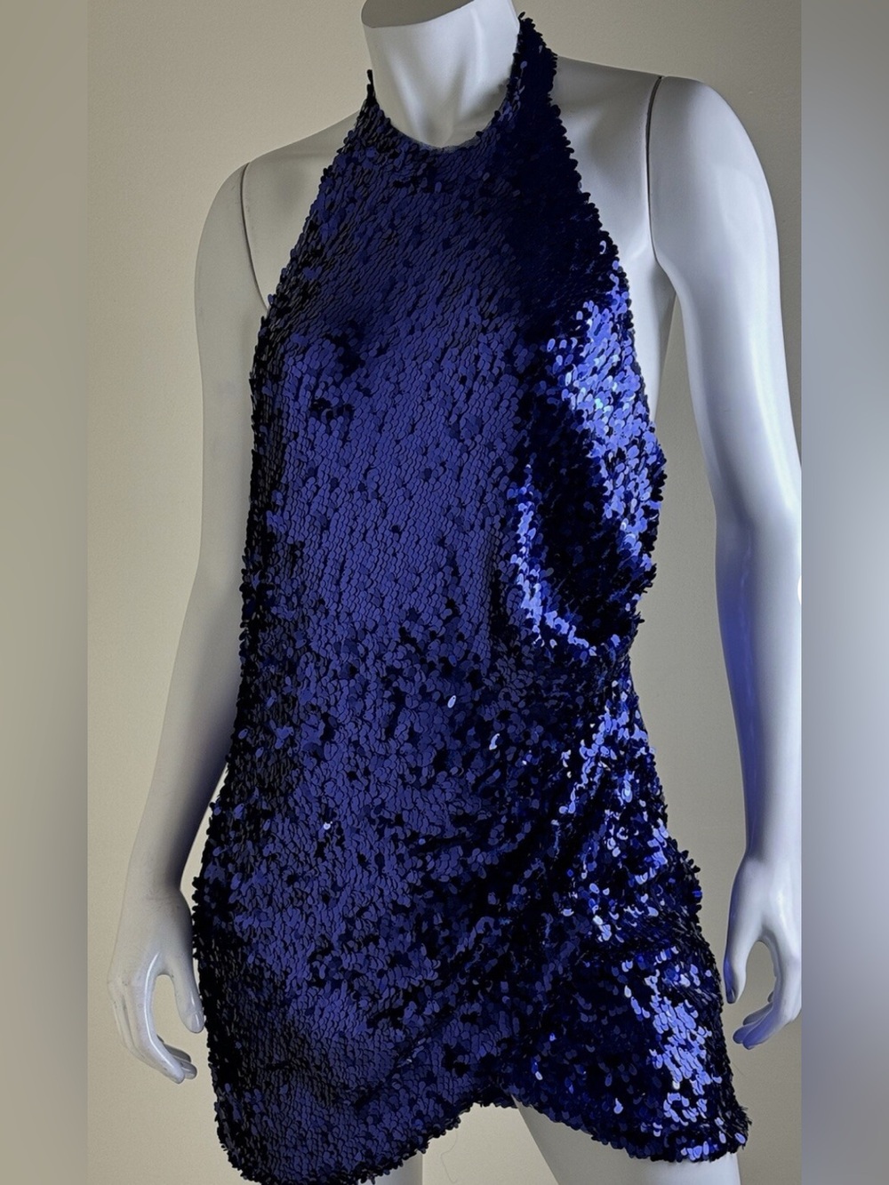 NWT Blondie Nites Purple Sequin Mini Sheath Dress Size 0 | Cocktail Party Hoco